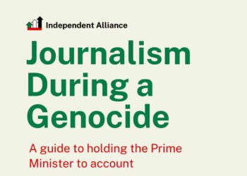 The Independent Alliance just brilliantly exposed the corporate media's pro-genocide bias