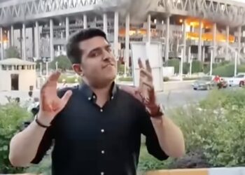 Iranian broadcaster attacked live on air