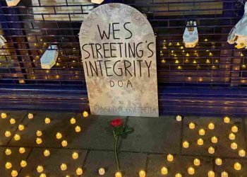 Trans Kids Deserve Better hold vigil for Wes Streeting’s “dead on arrival” integrity