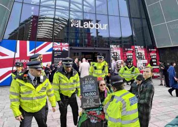 Labour conference protest