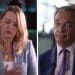 Laura Kuenssberg and Nigel Farage