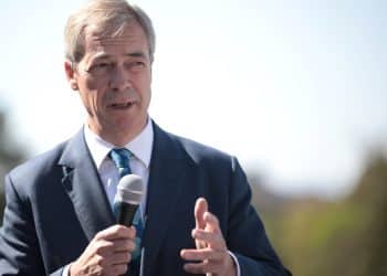 Nigel Farage speaking