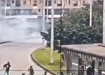 colombian protestors