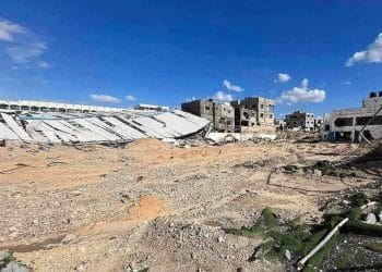 Gaza football stadium