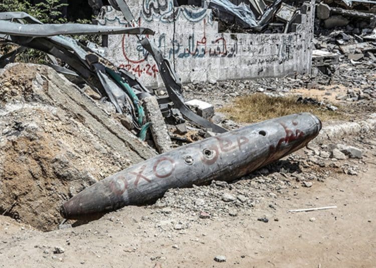 Gaza bomb