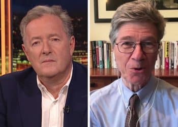 Piers Morgan and Jeffrey Sachs