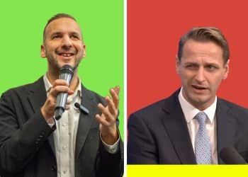 Zack Polanski and Mike Tapp